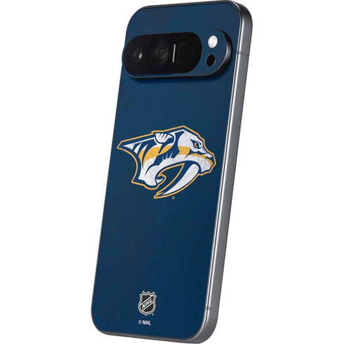 NHL Nashville Predators Distressed Pixel 9 Pro XL Skin